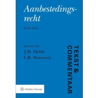 Afbeelding van Tekst &amp; Commentaar Aanbestedingsrecht