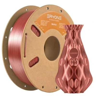 Afbeelding van Eryone Silk Copper PLA Filament 1.75mm 1Kg Voor 3D Printer en Pen Koper