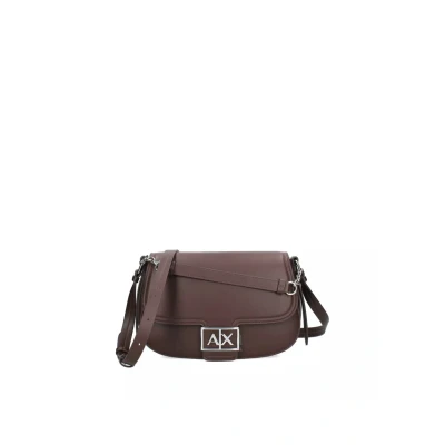 Afbeelding van Armani Exchange Dames Schoudertas van Polyester Bruin