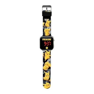 Afbeelding van Pokemon Pikachu Digitale LED Horloge Kinderen Perfect Als Kerstcadeau 18x7,5x3 cm