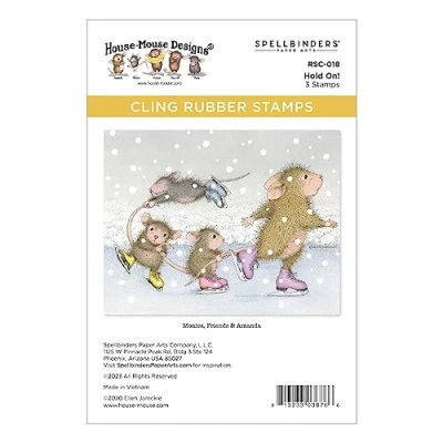 Afbeelding van Spellbinders Hold On! Cling Rubber Stamp (RSC 018)