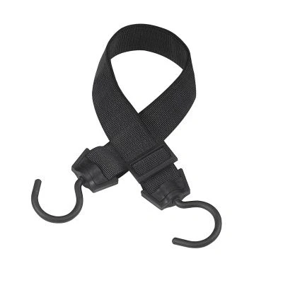 Image de Tendeur élastique extra large pour un meilleur maintien de la charge. Crochet Noir rotatif plus flexibilité