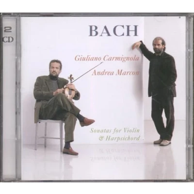 Afbeelding van Bach: Sonatas for Violin &amp; Harpsichord / Carmignola, Marcon