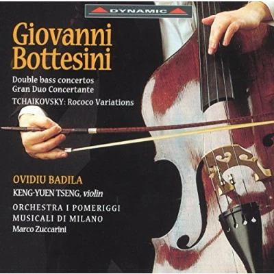 Afbeelding van Ovidiu Badila &amp; Keng Yuen Tseng Marco Zuccarni Double Bass Concertos Gran Duo (CD)