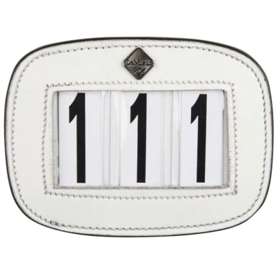 Afbeelding van LeMieux Startnummers Saddle Pad Wit One Size Agradi.be