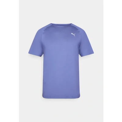 Afbeelding van Puma RUN TEE Sport Tshirt, Heren, Maat: Small, Blue crystal