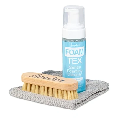 Afbeelding van Angelus Foam Tex Cleaning kit voor Leer, suede en nubuck, rubber, canvas