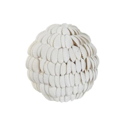 Afbeelding van Decoratief sierding Home ESPRIT Wit 9 x cm