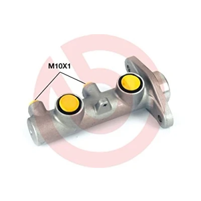 Afbeelding van BREMBO M 28 018 Hoofdremcilinder 20,64 Aluminium 10 x 1 (2)