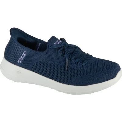 Afbeelding van Skechers Slip Ins: Go Walk Joy Abby 124649 NVY, Vrouwen, Marineblauw, Sneakers, maat: 40