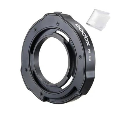Afbeelding van GODOX ML GB Bowens Adapter voor AD300Pro Flash ML100Bi ML60IIBi ML30, ML30Bi, ML60, ML60Bi LED videoverlichting