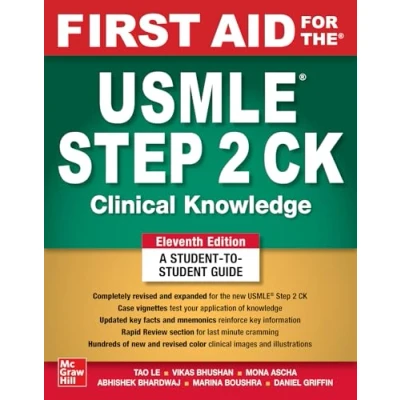 Afbeelding van First Aid for the USMLE Step 2 CK, Eleventh Edition
