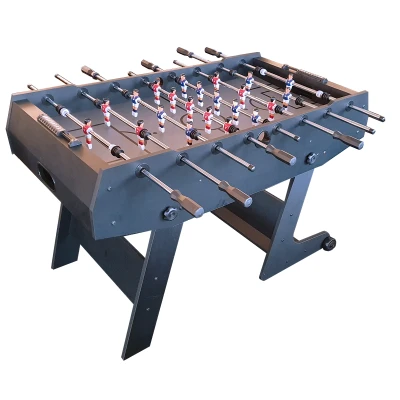 Afbeelding van Voetbaltafel TopTable Kick Fold Up Black