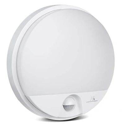 Afbeelding van Maclean LED lamp met infrarood bewegingssensor MCE291 W 1100lm 15W IP54 Wit