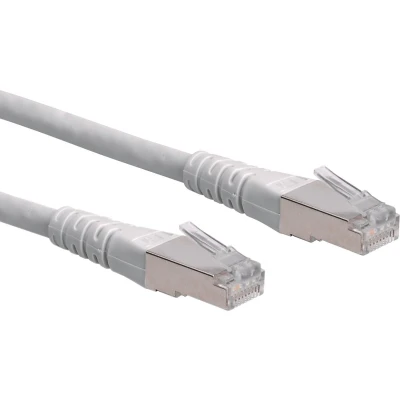 Afbeelding van ROLINE patchkabel Cat.6 (Klasse E) S/FTP (PiMF), grijs, 0,5 m
