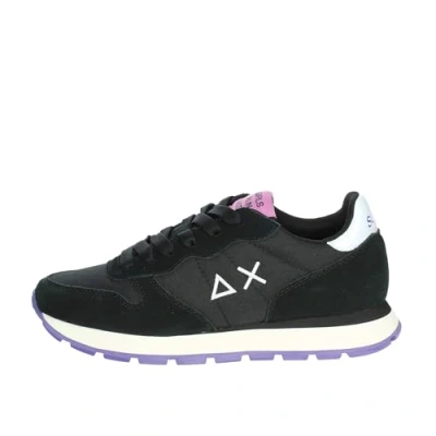 Afbeelding van SUN68 Ally Solid Nylon Sneakers Laag zwart Maat 37