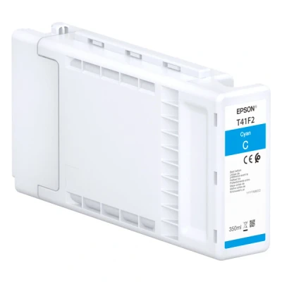 Image de Epson T41F240 350 ml cyan original cartouche d&#039;encre pour SureColor SC T3400 T3400N T3405 T3405N T5400 T5400M T5405