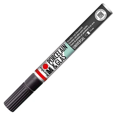 Afbeelding van Marabu verfstift voor porselein en glas, universele punt 2 4 mm