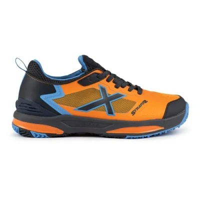 Afbeelding van Munich Stratos Unisex Tennisschoenen voor kleibanen, Maat: 48, Orange Kunststof/ textiel