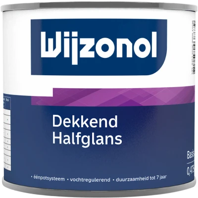 Afbeelding van Wijzonol Dekkend Halfglans 0,5 liter Schakelverf &amp; Systeemverf