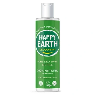 Afbeelding van Happy Earth 100% Natuurlijke Deo Spray Cucumber Matcha Navulling