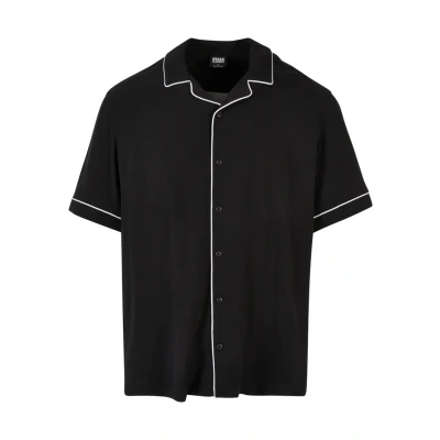 Afbeelding van Urban Classics Bowling Overhemd, Heren, Maat: Large, Black