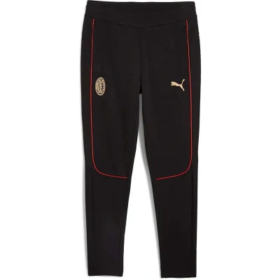 Afbeelding van Puma AC Milan Casuals Pants Fanartikel, Heren, Maat: Large, Black/for all time red
