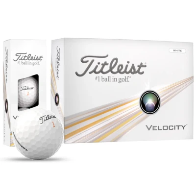 Afbeelding van Titleist Velocity Golfballen Wit 2024