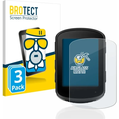 Afbeelding van BROTECT Screenprotector voor Garmin Edge 540 / 840 Folie Beschermfolie Beschermglas matte (3 Stuks)