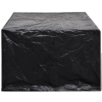 Afbeelding van Tuinmeubelhoes met 8 oogjes 113x113x73 cm
