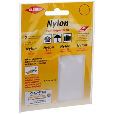 Afbeelding van Kleiber Zelfklevende nylon stof voor reparatie, wit