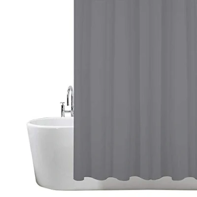 Afbeelding van ANSIO Douchegordijn, schimmelwerend, 180 x cm, 100% polyester (180 antracietgrijs)
