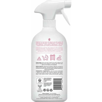 Afbeelding van Attitude Little Ones Speelgoed en Oppervlakte Reiniger Geurvrij 800 ml