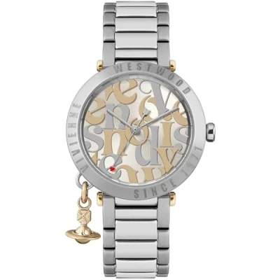 Afbeelding van Vivienne Westwood ORB Logomania Quarz Horloge, Dames, Maat: One Size, Silber