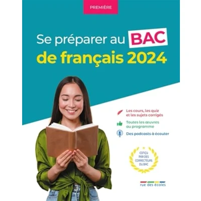 Afbeelding van SE PREPARER AU BAC DE FRANCAIS 1RE