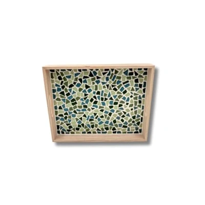 Afbeelding van DIY Pakket Mozaïek Dienblad knutselpakket Knutselbox Volwassenen Creatief knutselen Creativiteit