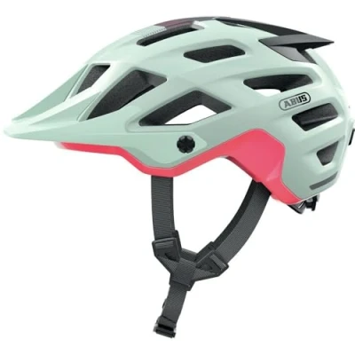 Afbeelding van ABUS MTB Moventor 2.0 helm fietshelm met hoog comfort voor op het terrein All Mountain helm, uniseks, groen, L