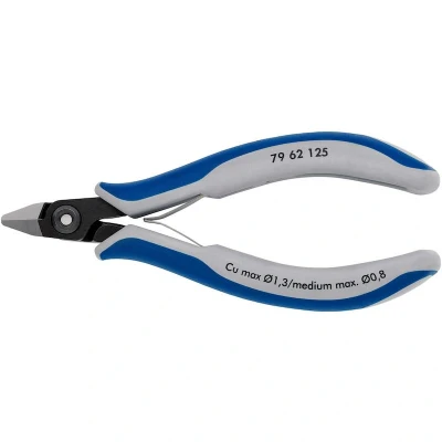 Afbeelding van Knipex 7962125 Precisie Zijsnijtang met geslepen kop Elektronica 125mm