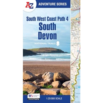 Afbeelding van A Z Adventure Series South West Coast Path 4 Devon