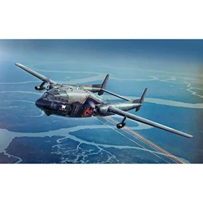 Afbeelding van 1:72 Italeri 1468 AC 119K Stinger Plane Plastic Modelbouwpakket