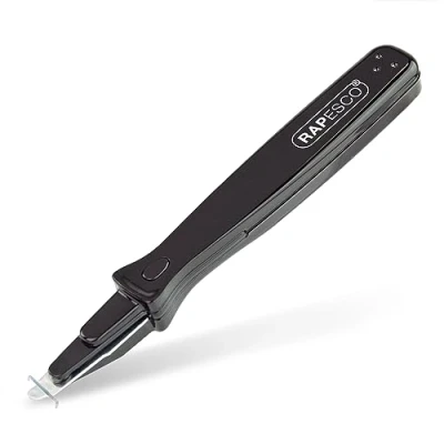 Afbeelding van Rapesco PSR101B1 nietjesverwijderaar voor kantoor, model 101, zwart