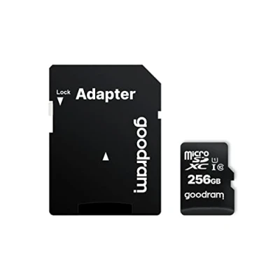 Image de GOODRAM M1AA Carte mémoire flash (adaptateur SD inclus(e)) 256 Go UHS I U1 / Class10 microSDXC