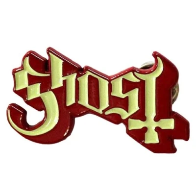 Afbeelding van Ghost Logo Red Shadow Pin