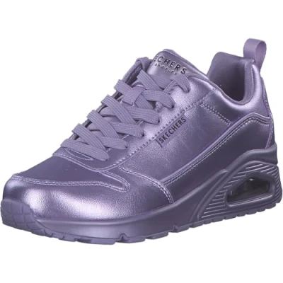 Afbeelding van Skechers UNO Sneakers laag, Dames, Maat: 39.5, Lavender Hoogwaardig imitatieleer