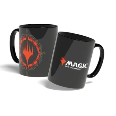 Afbeelding van Konix Magic The Gathering mok, keramische 320 ml, motief logo deck, rood