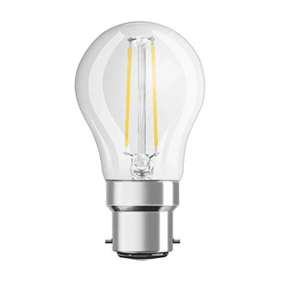 Afbeelding van Osram Retrofit Classic LED B22d P45 Kogel Filament Helder 4W 470lm 827 Zeer Warm Wit Vervangt 40W