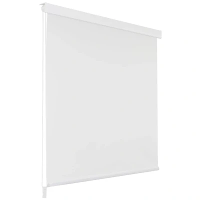 Afbeelding van Rolgordijn voor douche 80x240 cm wit
