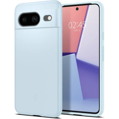 Afbeelding van Spigen Thin Fit Hoesje voor de Google Pixel 8 Back Cover Blauw