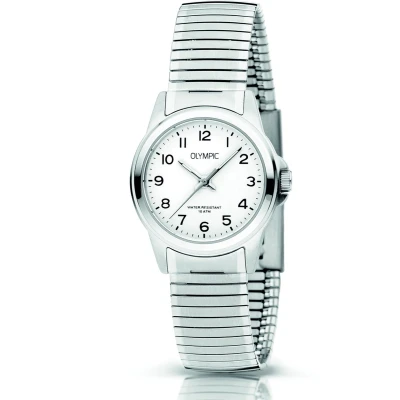 Afbeelding van Olympic OL26DSS143 CHARLIE Horloge Staal Wit 27mm