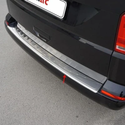 Afbeelding van Bumperbescherming compatibel met VW T6 T6.1 Transporter 2015 24 chroom